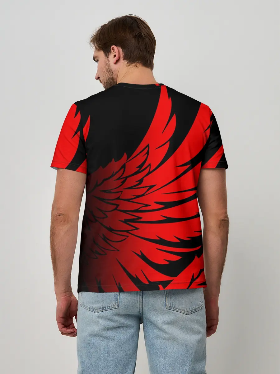 Мужская базовая футболка / YAMAHA / ЯМАХА / МОТОСПОРТ