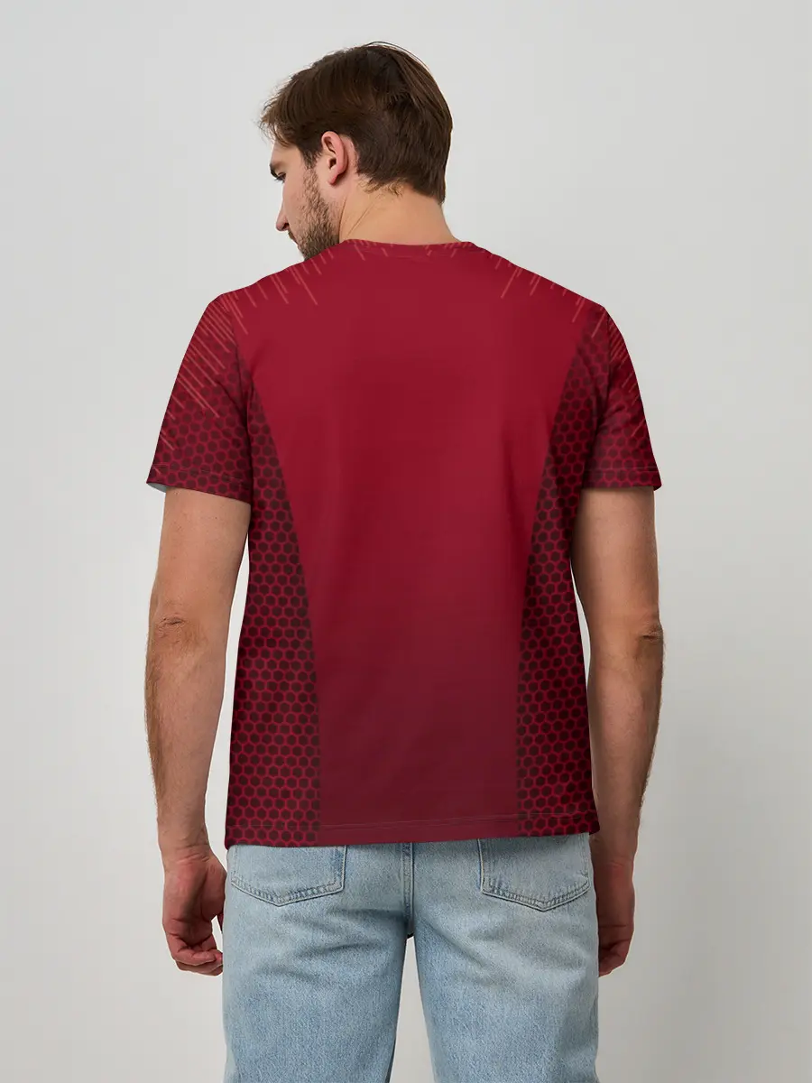 Мужская базовая футболка / Португалия форма с сеткой