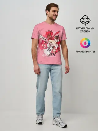 Мужская базовая футболка / ОТЕЛЬ ХАЗБИН