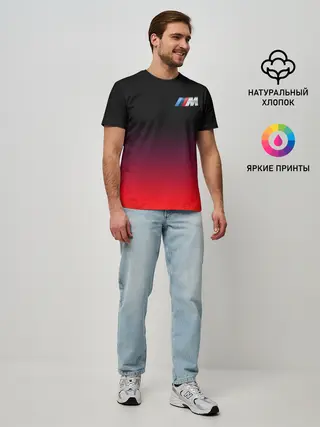 Мужская базовая футболка / BMW