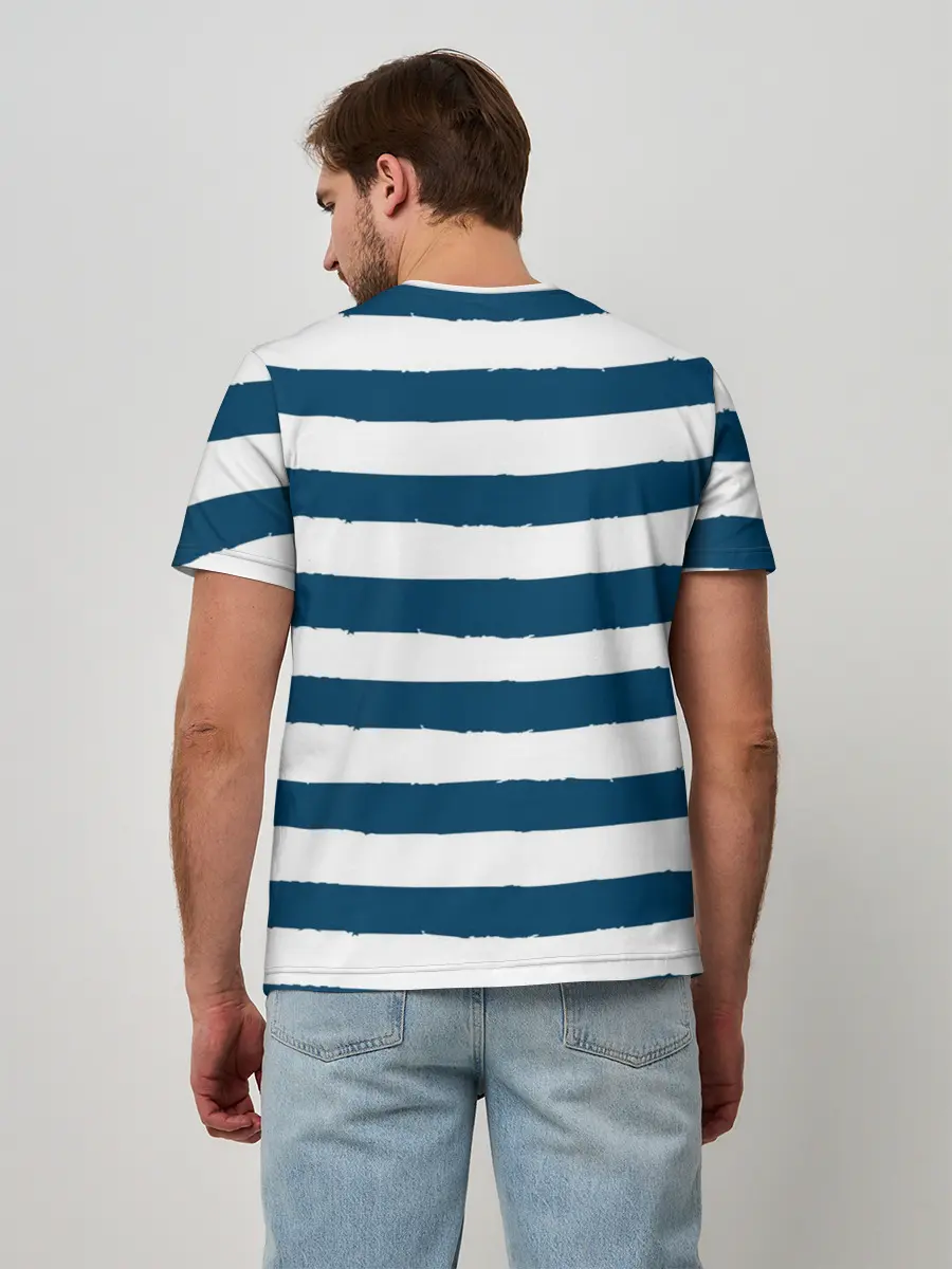 Мужская базовая футболка / в спокойном море плохие моряки