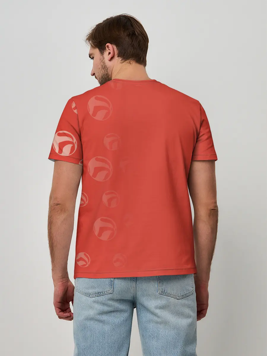 Мужская базовая футболка / Команда Некома в кармане Haikyu!!