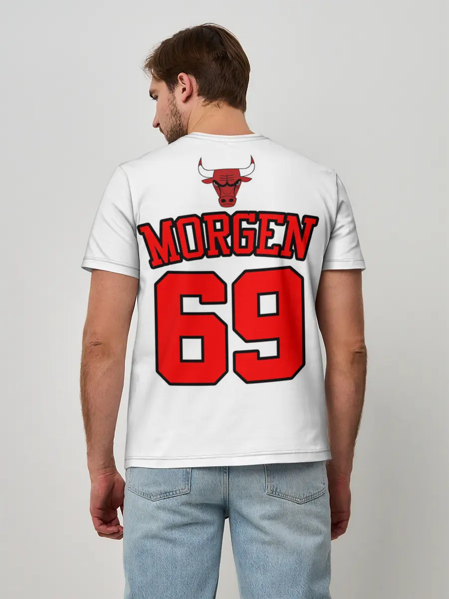 Мужская базовая футболка / Баскетболисты из клипа OLALA