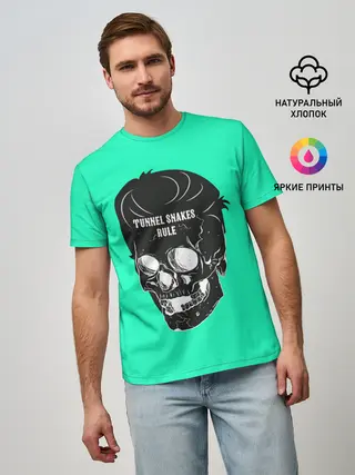 Мужская базовая футболка / Tunnel Snakes