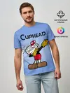 Мужская базовая футболка / Cuphead