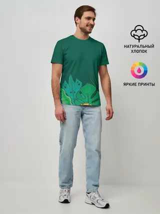 Мужская базовая футболка / Мои джунгли