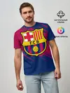 Мужская базовая футболка / Барселона