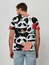 Мужская базовая футболка / Панды.