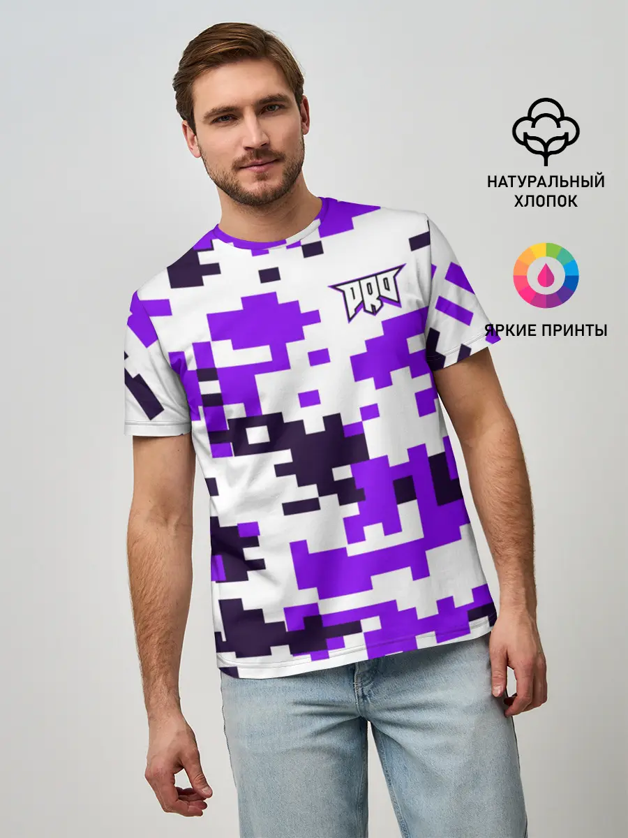 Мужская базовая футболка / pro100