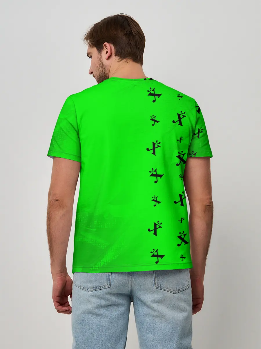 Мужская базовая футболка / Древний Иероглиф - Краска