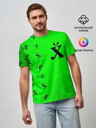 Мужская базовая футболка / Древний Иероглиф - Краска