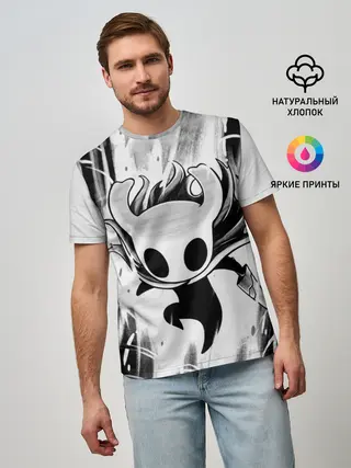 Мужская базовая футболка / Hollow Knight