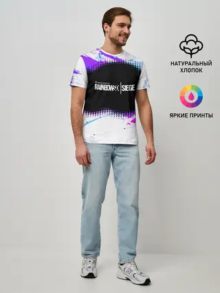 Мужская базовая футболка / Rainbow Six Siege