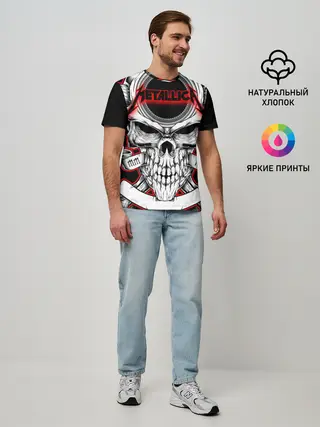 Мужская базовая футболка / Metallica