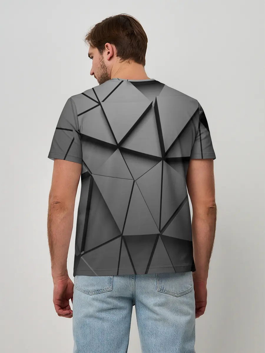 Мужская базовая футболка / ABSTRACTION STYLE