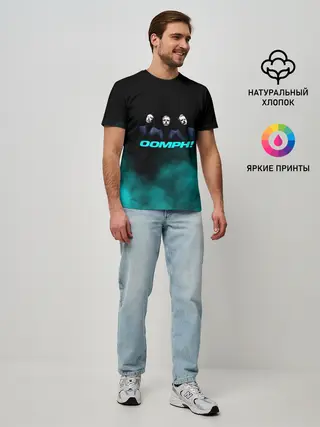 Мужская базовая футболка / OOMPH!