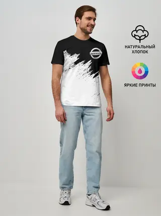 Мужская базовая футболка / NISSAN | НИССАН