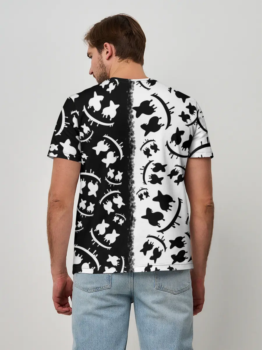 Мужская базовая футболка / MARSHMELLO