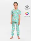 Детская пижама с брюками / Единорог | Круг