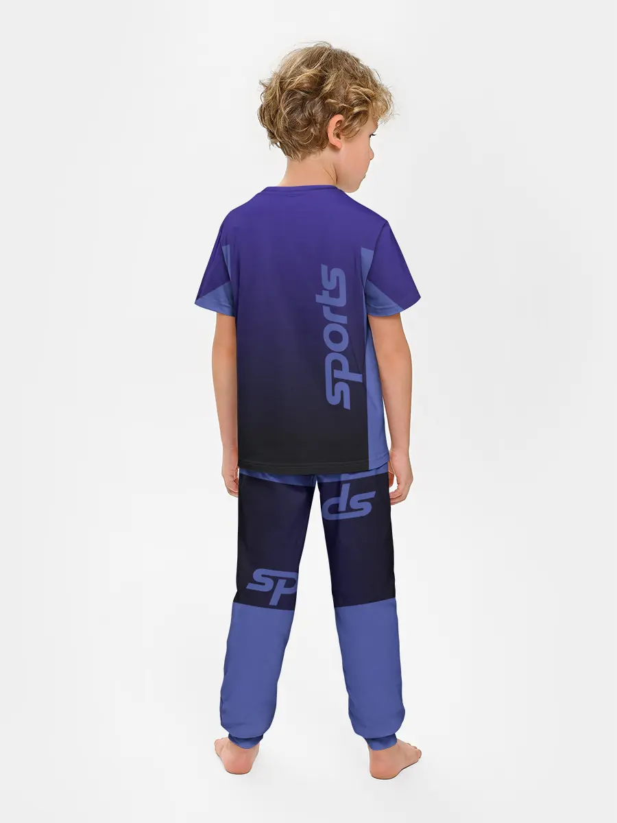 Детская пижама с брюками / Спорт