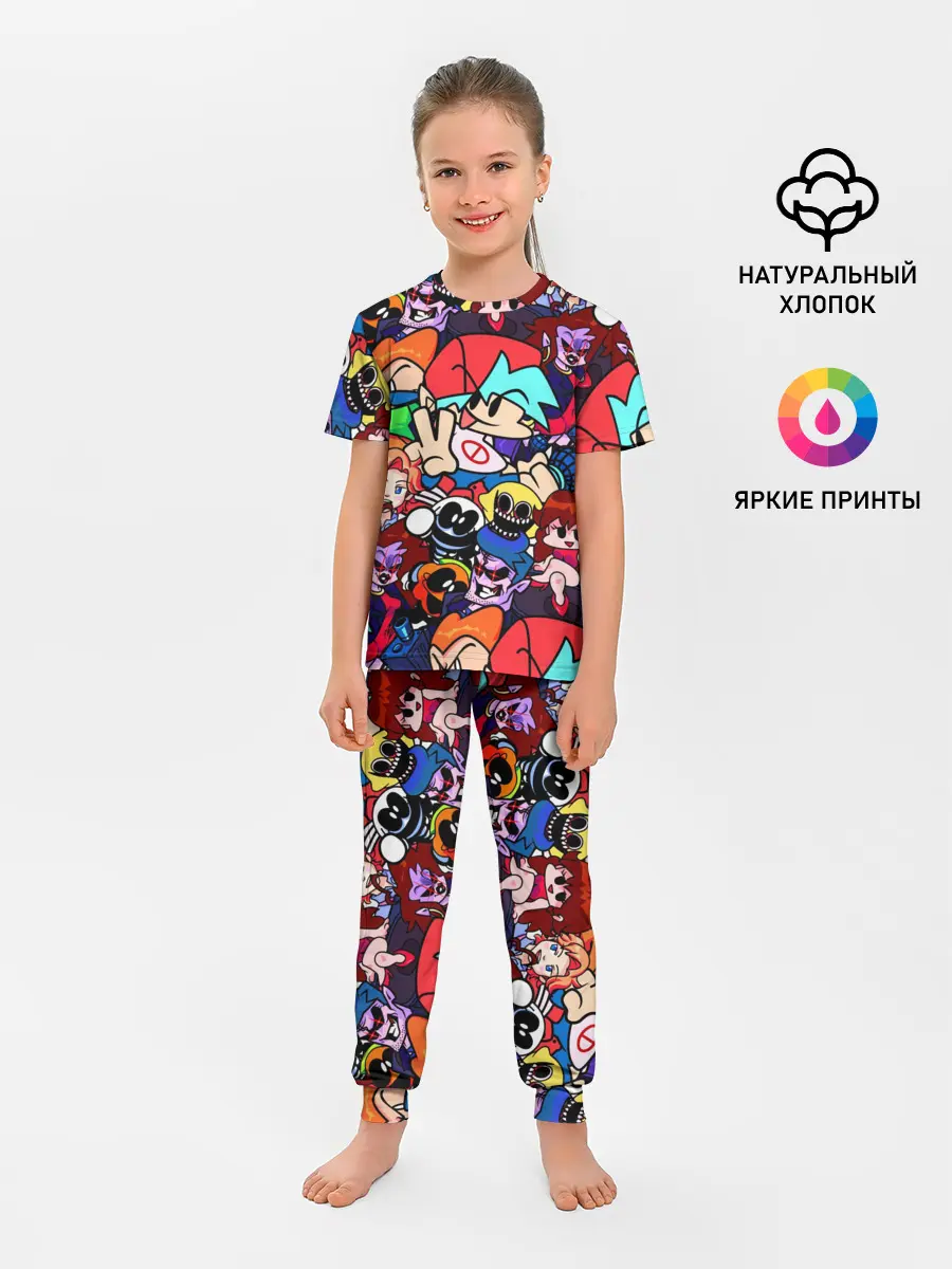 Детская пижама с брюками / Friday Night Funkin