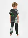 Детская пижама с брюками / 3D полигон