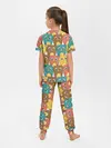 Детская пижама с брюками / Разноцветные совы