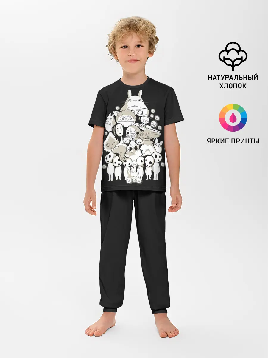 Детская пижама с брюками / Герои Миядзаки