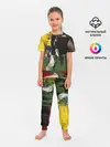 Детская пижама с брюками / Мазок художника!