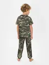 Детская пижама с брюками / Именной камуфляж Макс