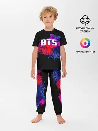 Детская пижама с брюками / BTS