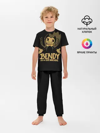 Детская пижама с брюками / Bendy and the ink machine