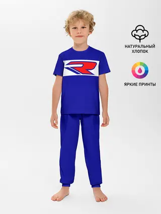 Детская пижама с брюками / SUZUKI MOTO SPROT | СУЗУКИ МОТО СПОРТ