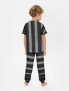 Детская пижама с брюками / ретро полосы