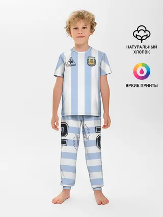Детская пижама с брюками / Diego Maradona 10