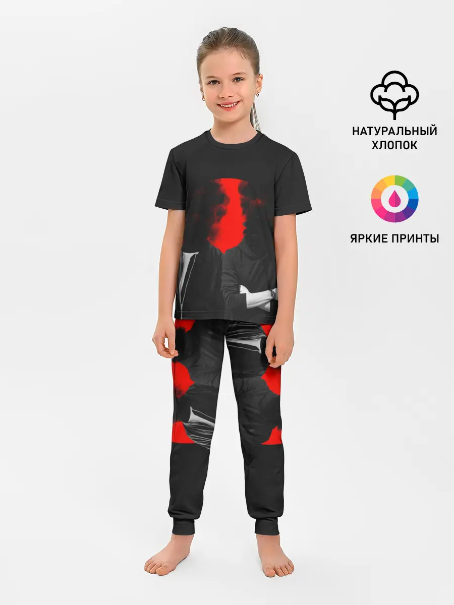 Детская пижама с брюками / Дымится голова