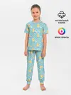 Детская пижама с брюками / Чистюля: уточки