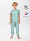 Детская пижама с брюками / Чистюля: уточки