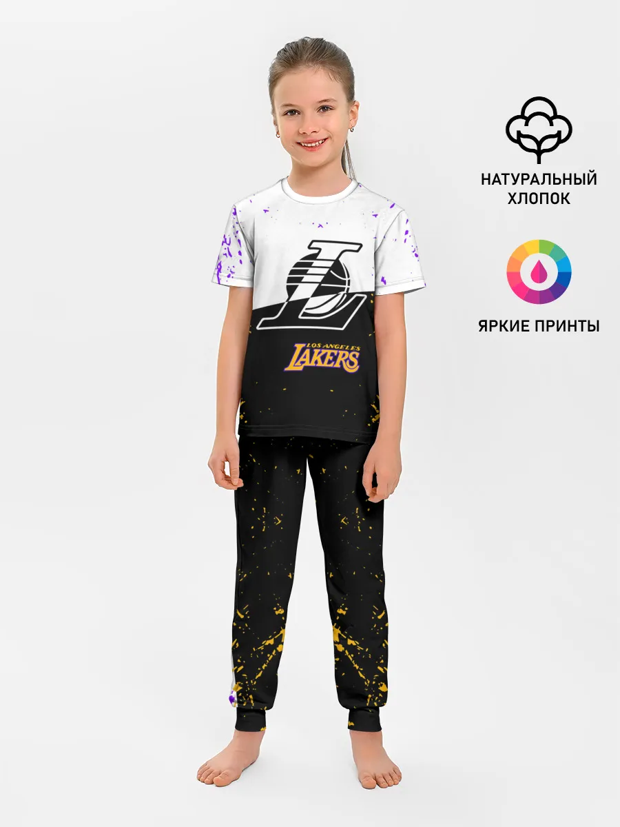Детская пижама с брюками / Коби Брайант Los Angeles Lakers,