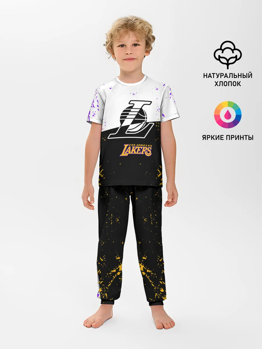 Детская пижама с брюками / Коби Брайант Los Angeles Lakers,