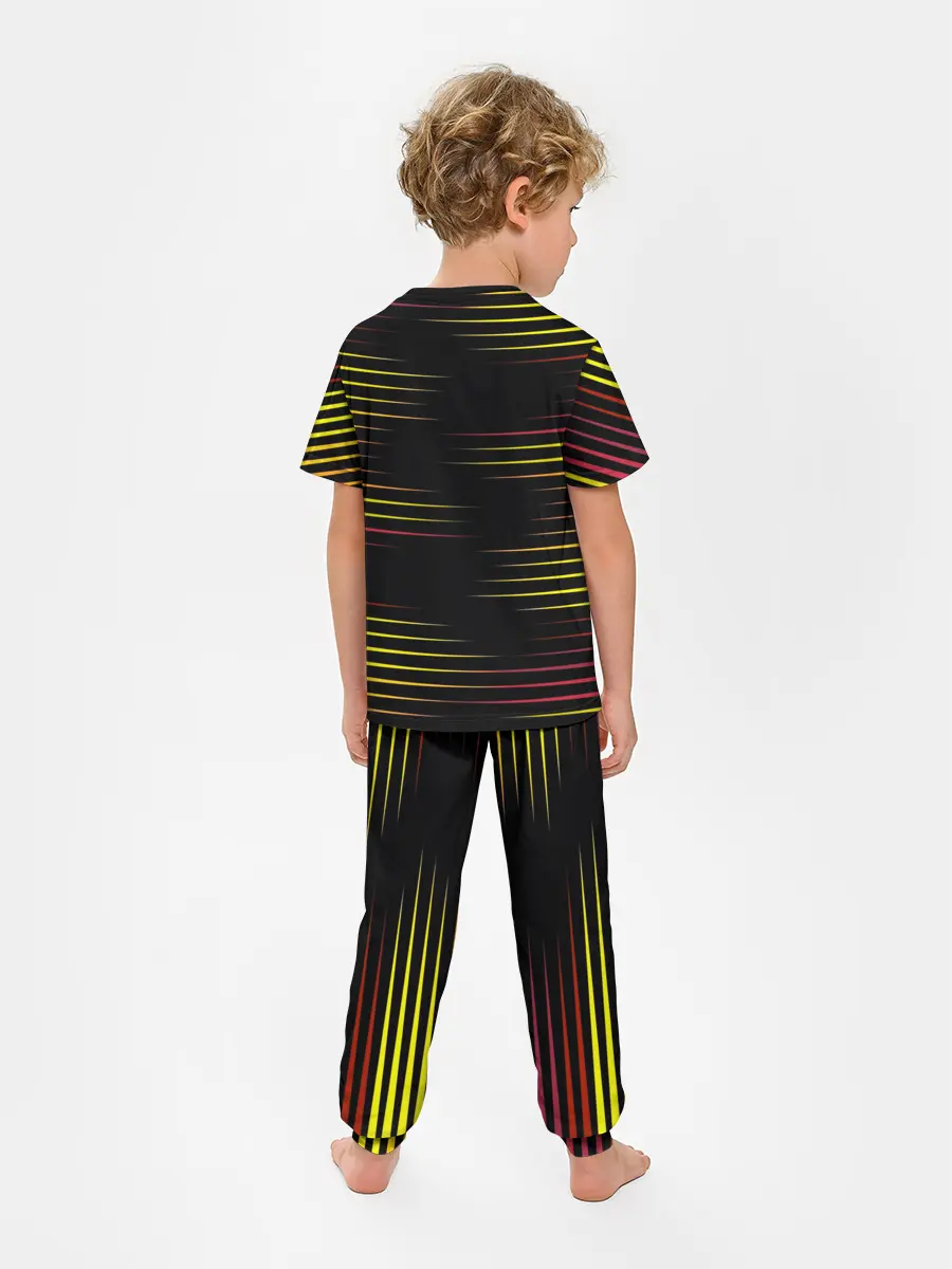 Детская пижама с брюками / HORIZONTAL GEOMETRY