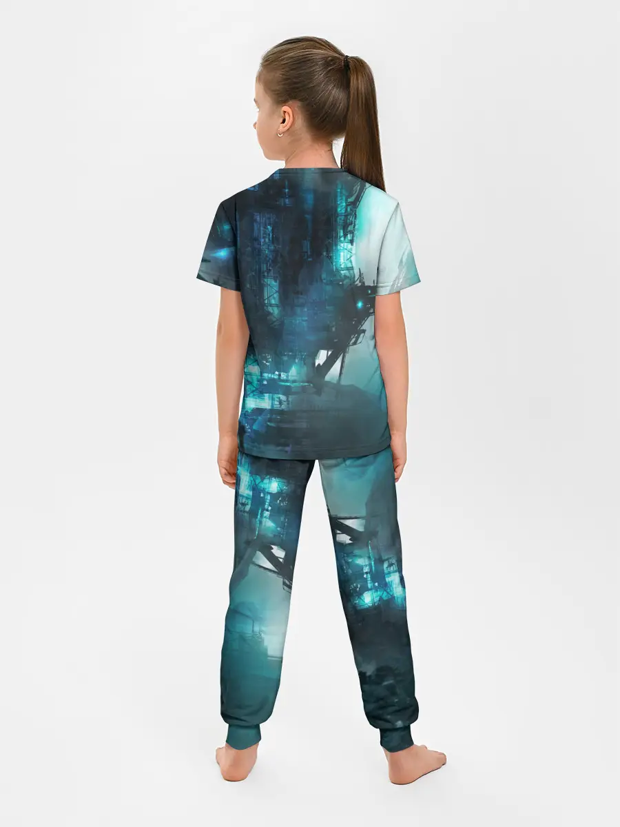 Детская пижама с брюками / Cyberpunk 2077