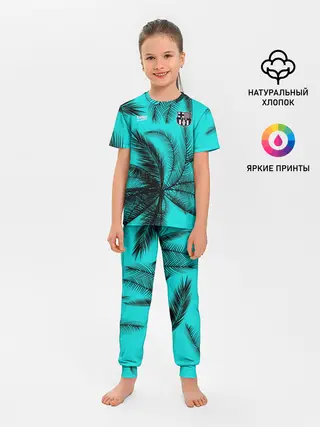 Детская пижама с брюками / FC Barcelona | Pre-Match