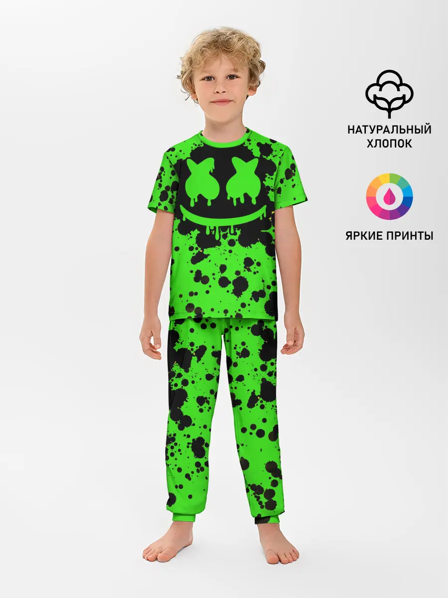Детская пижама с брюками / Marshmello