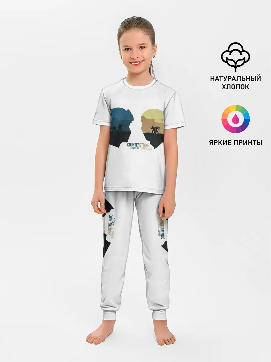Детская пижама с брюками / Counter strike