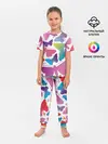 Детская пижама с брюками / БАБОЧКИ ПАТТЕРН | BUTTERFLY PATTERN