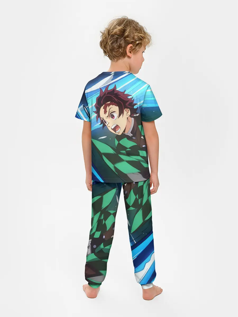 Детская пижама с брюками / Клинок рассекающий демонов