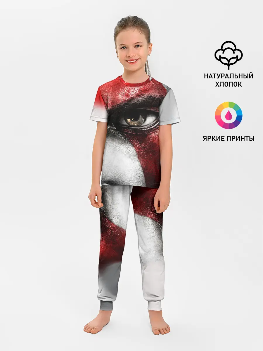 Детская пижама с брюками / Взгляд Кратоса
