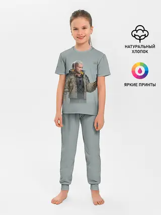 Детская пижама с брюками / КиберГеральт