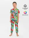 Детская пижама с брюками / Тропический мир